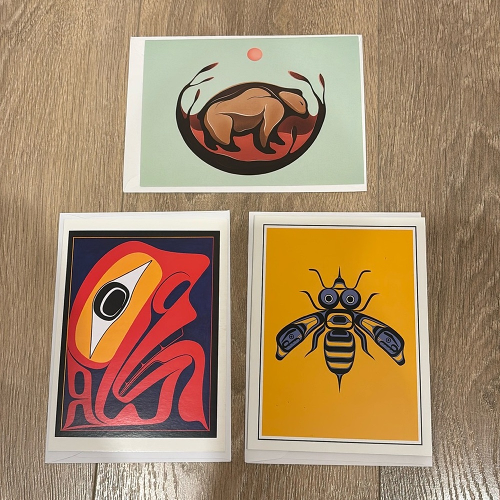 Native Art Cards -$8 add on